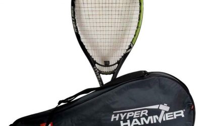 UNBOXING THE WILSON HYPER HAMMER 2.6 with ROLLERS TENNIS RACKET OVERSIZE 115